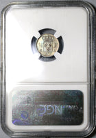 1830-A NGC MS 62 France 1/4 Franc Die Clash Mint Error Charles X Paris Mint Silver Coin (20012001C)