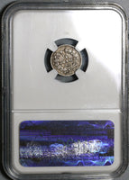 1836-K NGC AU 55 France 1/4 Franc Rare 9,500 Louis Philippe I Silver Coin POP 1/0 (20012101C)