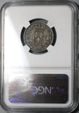 1828-T NGC VF 35 France 1 Franc Charles X Nantes 36K Silver Coin POP 1/0 (22031604C)