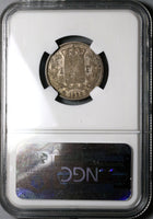 1829-K NGC XF 40 France 1 Franc Charles X Bordeaux 50K Coin POP 1/0 (22061202C)