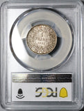 1871 PCGS MS 65 France 1 Franc Ceres Large A Paris Mint Silver Coin (23030904C)