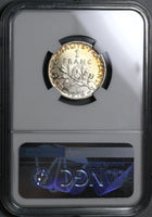 1916 NGC MS 65 France 1 Franc Sower Mint State WW I Silver Coin (22091303C)