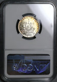 1916 NGC MS 65 France 1 Franc Sower Mint State WW I Silver Coin (22091303C)