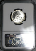 1917 NGC MS 66+ France 1 Franc Sower Mint State WWI Silver Coin (21050701C)