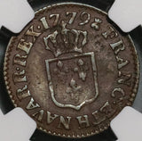 1779-H NGC AU 53 France Liard Louis XVI La Rochelle Royal Coin POP 1/0 (21032202D)