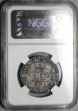 1563-M NGC XF 45 France Charles IX Teston Toulouse Silver Coin (21100302C)