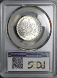 1916 PCGS MS 65 France 2 Francs Sower Silver Mint State GEM Coin (20121602C)