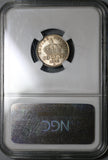 1864-A NGC MS 66 France 50 Centimes Napoleon III Silver Coin POP 1/0 (20030502C)