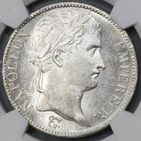 1811-A NGC MS 61 France 5 Francs Napoleon Paris Mint State Silver Coin (19080301C)