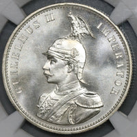 1890 NGC MS 66 German East Africa Rupie Mint State Silver Coin (19061801D)