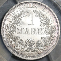 1892-A PCGS MS 67 Germany 1 Mark Berlin Mint State Gem Silver Coin (20111002C)