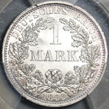 1892-A PCGS MS 67 Germany 1 Mark Berlin Mint State Gem Silver Coin (20111002C)