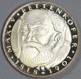 1968-D Germany 5 Mark Proof Pettenkofer Silver Munich Coin (19062404R)