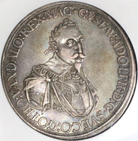 1632 NGC XF 45 Augsburg Taler Sweden Occupation German State Silver Thaler Coin (20071503C)