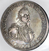 1632 NGC XF 45 Augsburg Taler Sweden Occupation German State Silver Thaler Coin (20071503C)
