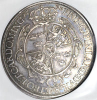 1632 NGC XF 45 Augsburg Taler Sweden Occupation German State Silver Thaler Coin (20071503C)