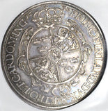 1632 NGC XF 45 Augsburg Taler Sweden Occupation German State Silver Thaler Coin (20071503C)