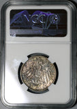 1911-D NGC MS 62 Bavaria Silver 2 Mark Luitpold German State Coin (21011203C)