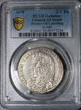 1678 PCGS XF Germany Brunswick Luneburg  2/3 Palm Tree Thaler Palmbaumtaler Silver Coin (22113002D)