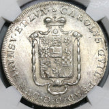 1795 NGC MS 63 Brunswick Thaler German State Crown Silver Coin (20082202C)