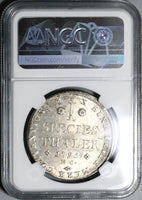 1795 NGC MS 63 Brunswick Thaler German State Crown Silver Coin (20082202C)