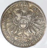 1635 NGC AU 50 Frankfurt Thaler German State Silver Eagle Taler Coin (22043001C)