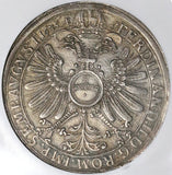 1635 NGC AU 50 Frankfurt Thaler German State Silver Eagle Taler Coin (22043001C)