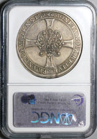 1635 NGC AU 50 Frankfurt Thaler German State Silver Eagle Taler Coin (22043001C)