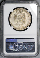 1804 NGC XF 45 George III Hannover 2/3 Thaler German State Silver Coin 18060501C