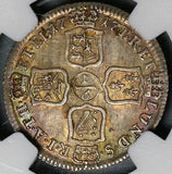 1717 NGC AU 55 Brunswick Hannover 1/6 Thaler George I Coin POP 2/1 (22022501C)