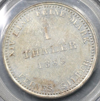 1835 PCGS AU 55 Hannover Thaler William IV Britain Empire Silver Taler Coin (19010101R)