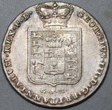 1805 Brunswick Luneburg 2/3 thaler George III Hannover Silver Coin (20022301R)