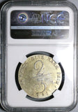 1825 NGC VF Mecklenburg Schwerin 2/3 Thaler German State Silver 35k Coin (21091405C)