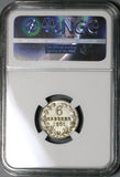 1831 NGC MS 62 Nassau 6 Kreuzer German State Silver Coin POP 1/1 (22060204C)