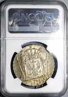 1793-E NGC MS 62 Prussia Thaler Mint State Silver Konigsberg Coin POP 2/0 (20071801D)