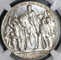 1913 NGC MS 64 Prussia 3 Mark Napoleon Defeat German Silver Coin (21071302C)