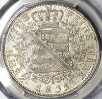 1831-S PCGS AU 55 Saxony Thaler German State Silver Coin (18120101C)