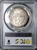 1809 PCGS AU 55 Westphalia 2/3 Thaler Napoleon German State French Occupation Silver Coin POP 1/3 (22123003C)