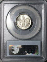 1964 PCGS MS 67 Guatemala 10 Centavos Mayan Quirigua Monolith Gem Mint State Silver Coin (22020101C)