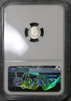 1866 NGC MS 66 Guatemala 1/4 Real Lion GEM Mint State Silver Coin (19082002D)