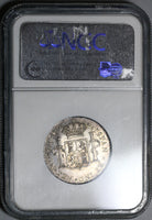 1795-NG NGC MS 62 Guatemala 2 Reales Colonial Spain Silver Coin POP 2/2  (21062803C)