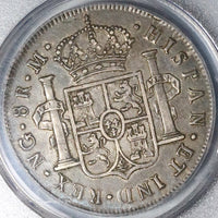 1794 PCGS XF 40 Guatemala 8 Reales Charles IV Spain Colonial Silver Coin POP 2/1 (21101502C)