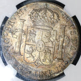 1800 NGC AU 58 Guatemala 8 Reales Spain Colony Mint Silver Coin (21030101C)