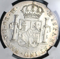1806 NGC AU 55 Guatemala 8 Reales Spain Colony Silver Coin POP 2/3 (20110502C)