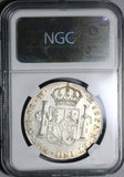 1806 NGC AU 55 Guatemala 8 Reales Spain Colony Silver Coin POP 2/3 (20110502C)