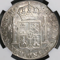 1819 NGC VF Det Guatemala 8 Reales Spain Colony Silver Crown Coin (21090603C)