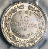 1954 PCGS MS 67 Honduras 10 Centavos Gem Mint State Coin (21070803C)