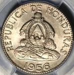 1956 PCGS MS 66 Honduras 10 Centavos Mint State Coin POP 1/0 (20070702C)