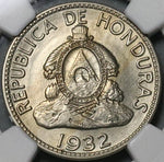 1932 NGC UNC Det Honduras 10 Centavos de Lempira Coin (21122504C)