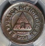 1885 PCGS AU Det  Honduras 1 Centavo Rare 86,000 Minted (20121902C)